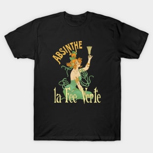 Absinthe (on black) T-Shirt